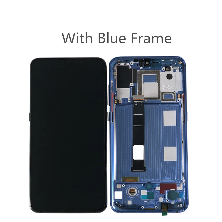 6,3" AMOLED ЖК-дисплей для Xiaomi mi 9 ЖК-дисплей дигитайзер в сборе сенсорный экран с рамкой для Xiao mi 9 lcd mi 9 mi 9 lcd