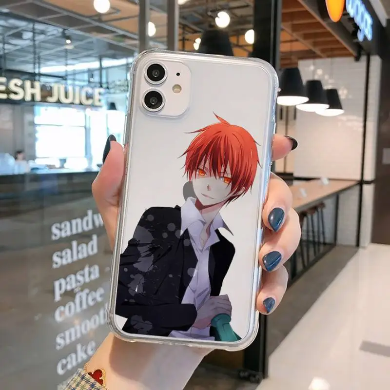 

Assassination Classroom Phone Case Transparent for iPhone 11 12 mini pro XS MAX 8 7 6 6S Plus X 5S SE 2020 XR