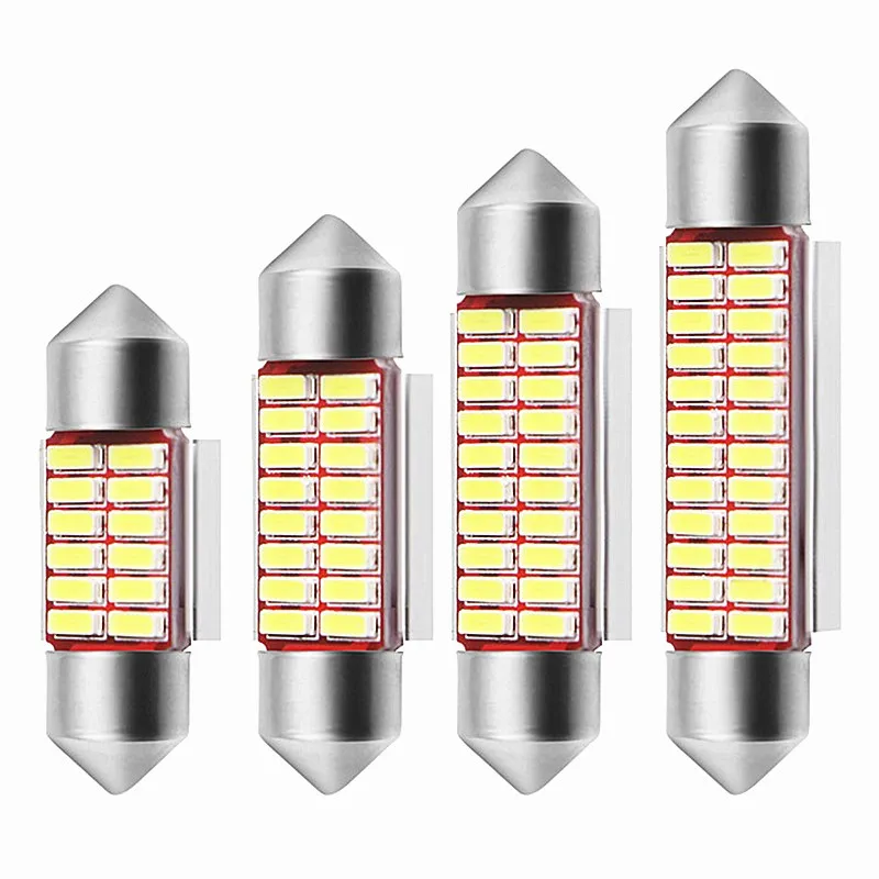 1 шт. авто Интерьер Doom лампы стайлинга автомобилей светильник гирлянда 31 мм 36 39 42