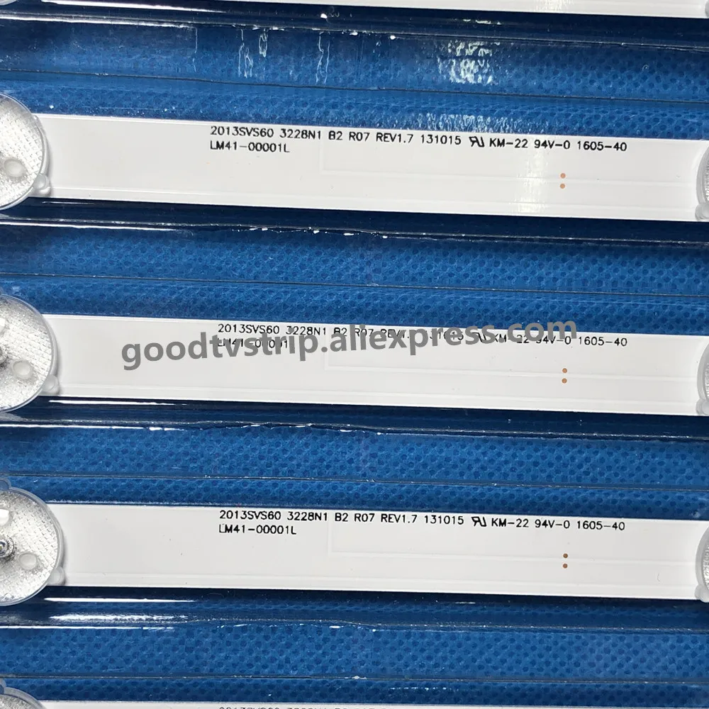 Светодиодный Подсветка лампа полосы для Samsung 60 &quotТВ UA60F6088AJ 2013SVS60 UN60FH6300 LM41 00001L 00001M