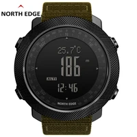 north edge mens watches sports military watch digital barometer altimeter compass watches waterproof apache 3 watch digital men