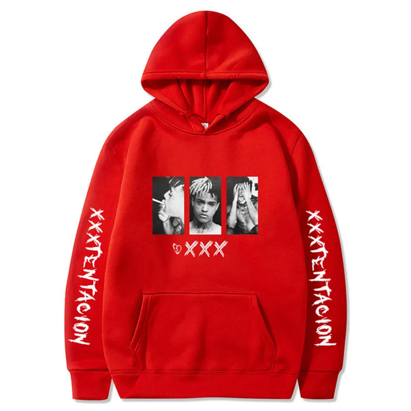 XXXTentacion толстовки Толстовка для мужчин и женщин Повседневный пуловер уличная