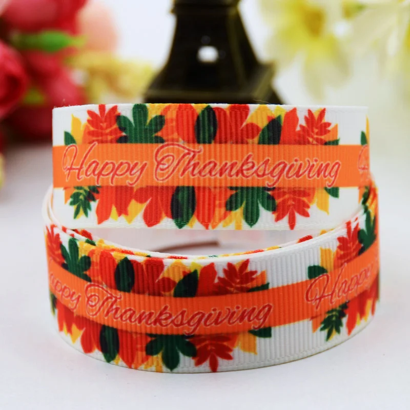 

7/8 дюймов 22 мм, 1 дюйм 25 мм, 1-1/2 дюйма 38 мм, 3 дюйма 75 мм, печатная корсажная лента для украшения вечеринки 10 ярдов X-00543