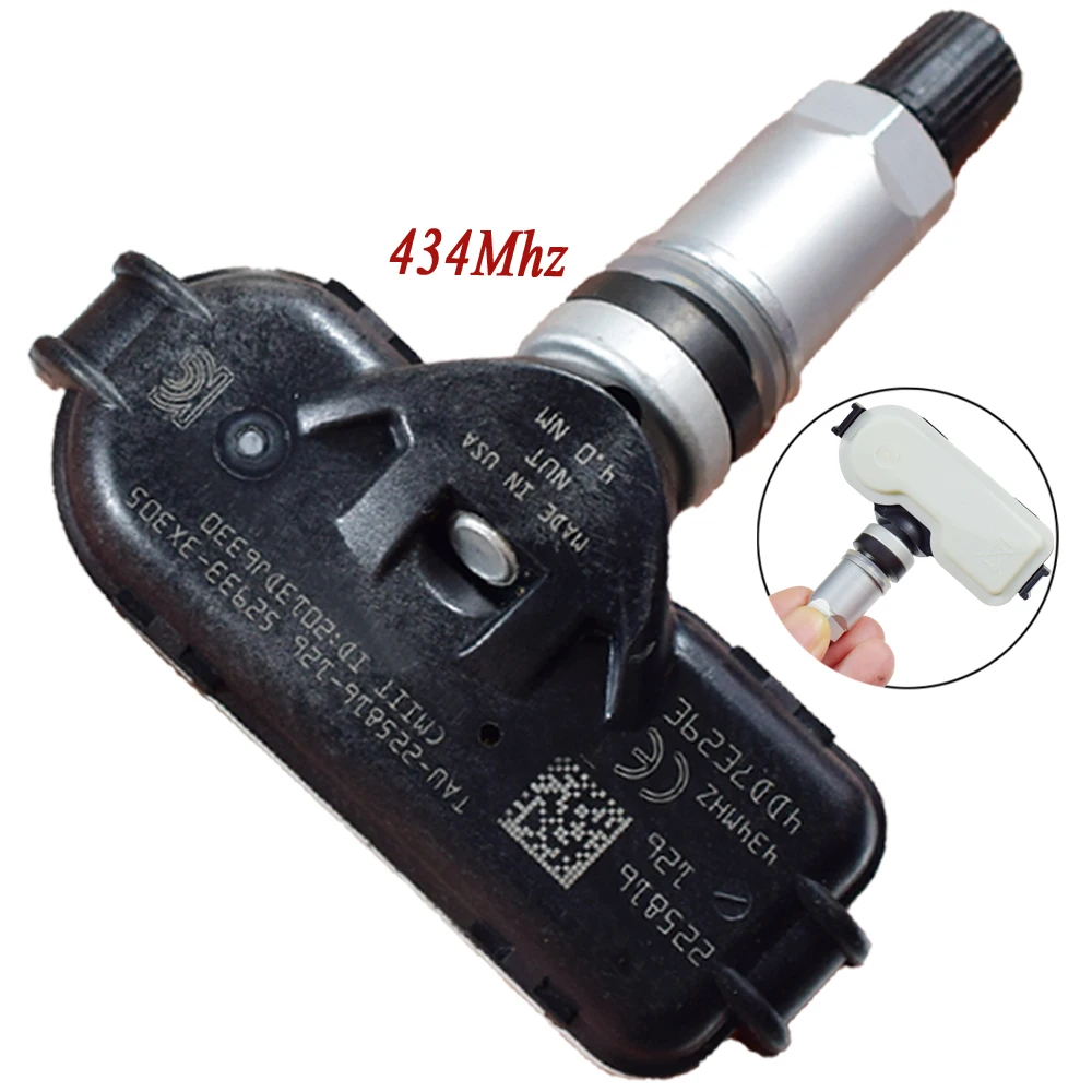 1Pcs Tire Pressure Monitoring System (TPMS) Sensor 52933-3X305 529333X305 434Mhz For Hyundai Elantra HD MD Kia Tyre | Автомобили и