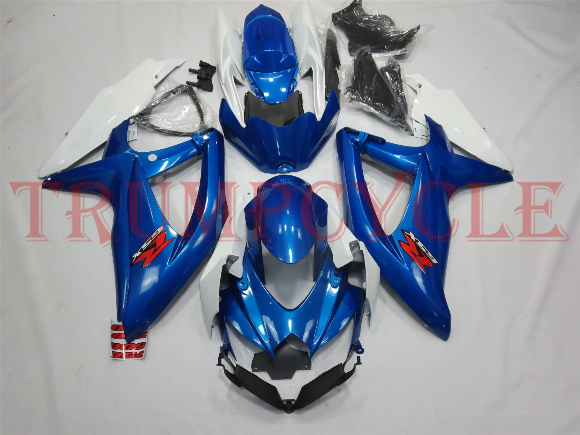

Вторичный рынок, комплект обтекателей для кузова Мотоцикла SUZUKI GSXR 600 750 2008 2009 2010 GSX-R 600 K8 08 09 10, синий