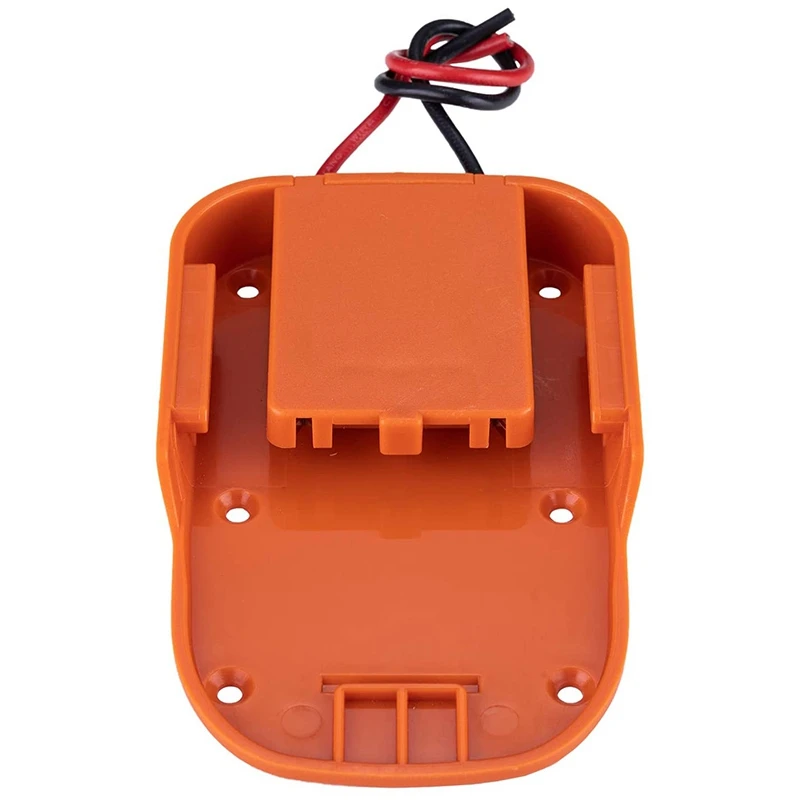 Адаптер Power Wheels для подключения аккумулятора Ridgid AEG 18V Hyper Li-Ion к док-коннектору Rigid 12 Gauge Robotics.