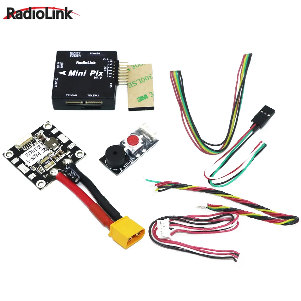 Контроллер полета Radiolink Mini PIX и M8N GPS с ультразвуковым датчиком Su04/Mini OSD для Pixhawk
