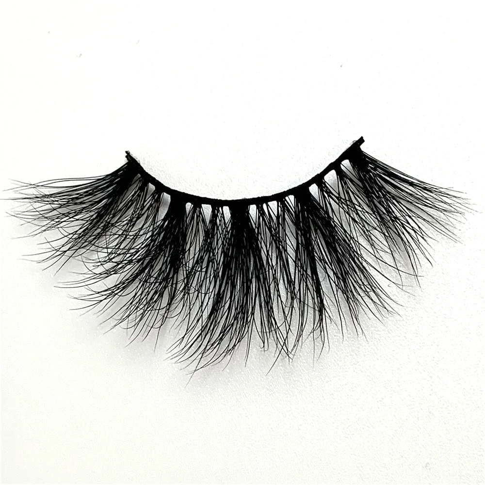 25 мм норковые лаши 100% ручная работа натуральные толстые ресницы для глаз
