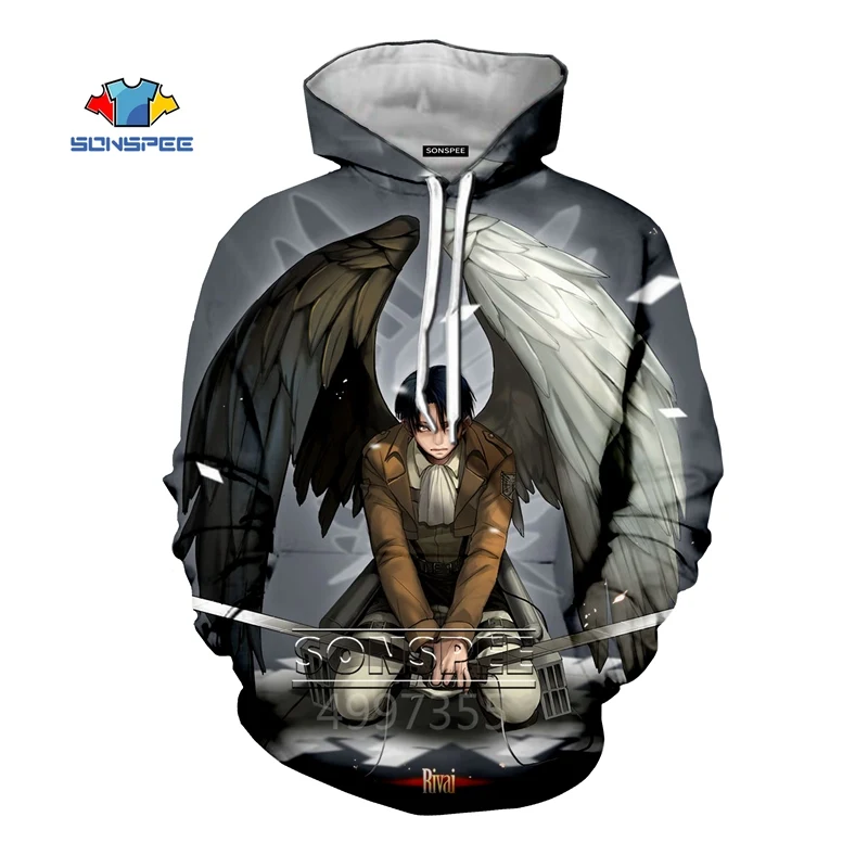 SONSPEE/Осенняя модная толстовка для мальчиков и девочек подростков с 3D принтом
