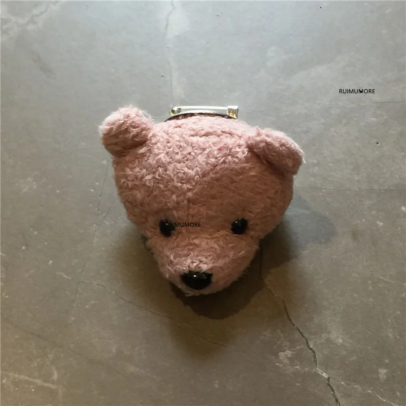 Новинка примерно на 6 см Плюшевая мягкая игрушка аксессуары в виде мишки плюшевая