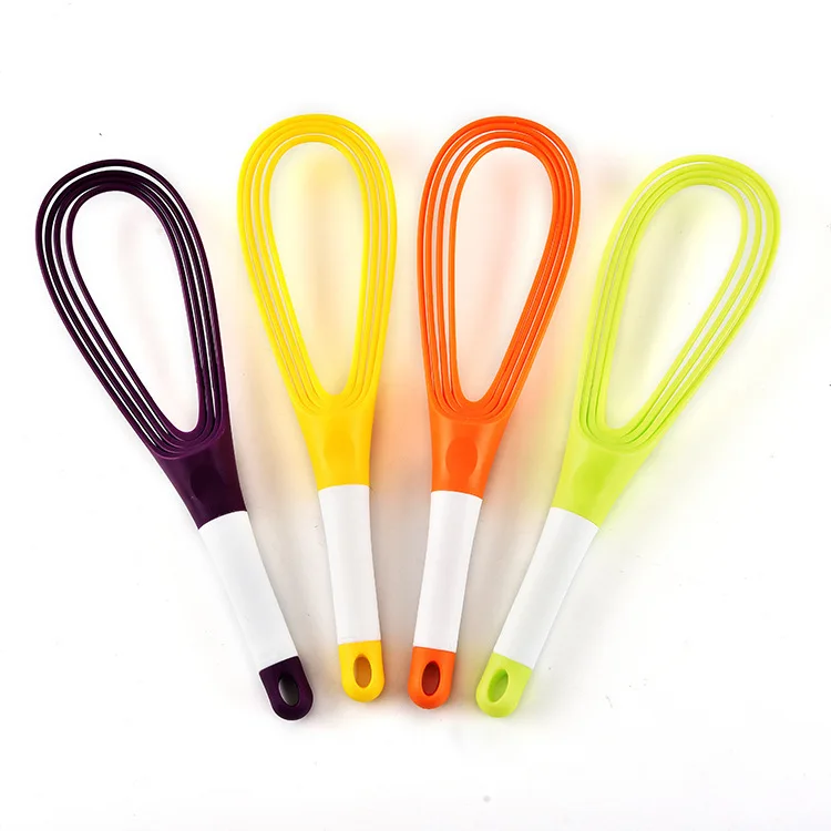 Silicone Manual Egg Beater Creative Color Stirrer Coffee Multifunction Kitchen Baking Utensils coffee accessories | Дом и сад
