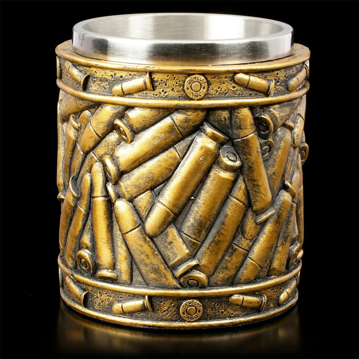 Креативная пивная кружка в виде пули ручная работа чашка-пистолет револьверная