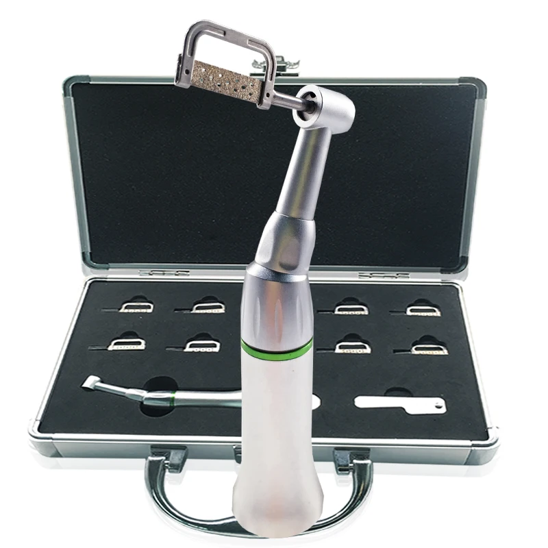 

Стоматологический ортодонтический ipr наконечник с лезвиями для пилы, эндододонтический сабельный наконечник 4:1 против угла снижения Airotor