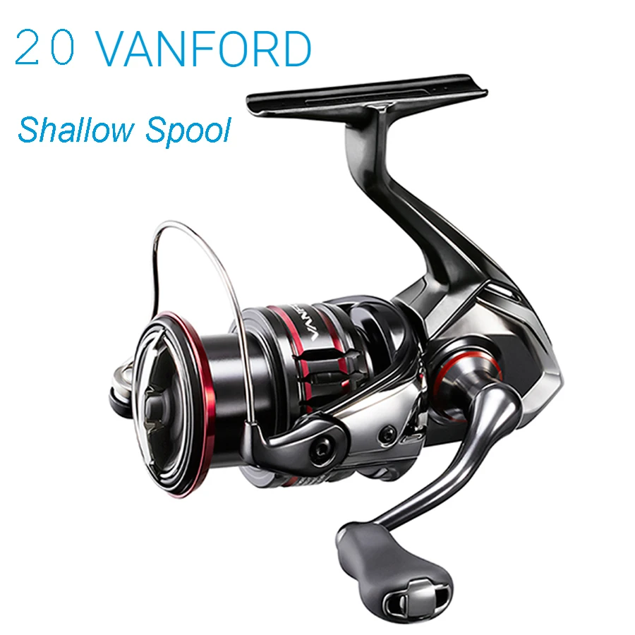 2020 NEW Original Shimano VANFORD Spinning Fishing Reel C2000S 2500S C3000SDH Shallow Spool HAGANE Gear X-Protect Fishing Whell