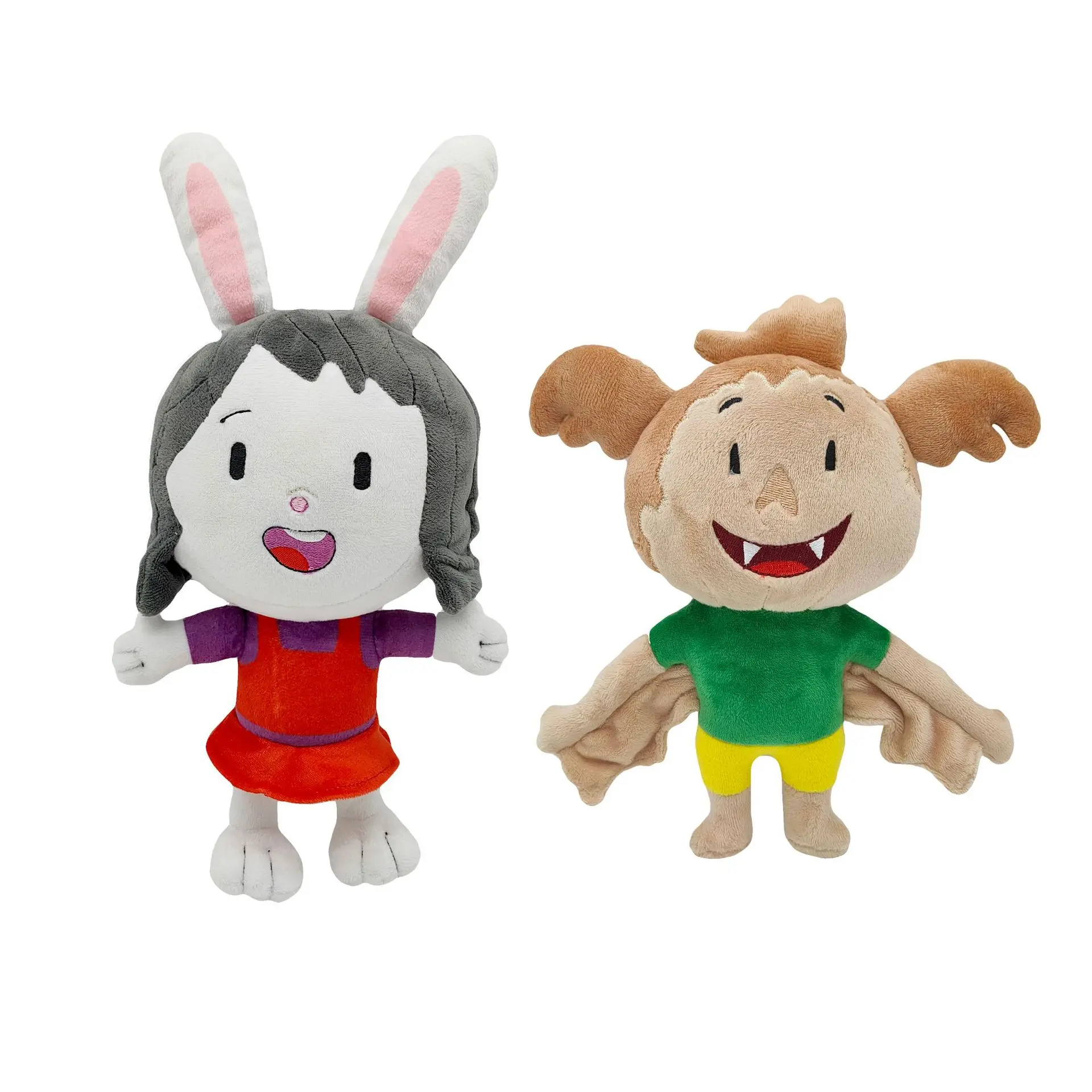 

2pcs/set Elinor Ari Cartoon Elinor Wonders Why Stuffed Plush Doll Toy Soft Action Anime Plush Toy Kids Christmas Birthday Gift