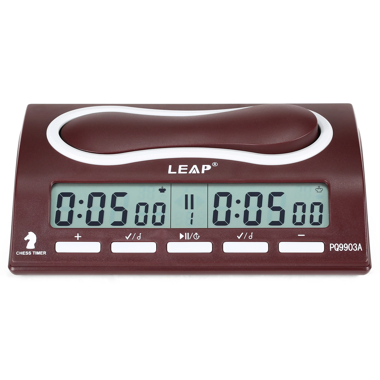 

Chess Timer Multifunctional Chess Clock Two-player Chess Game Timer 2 * AA battery (not included)