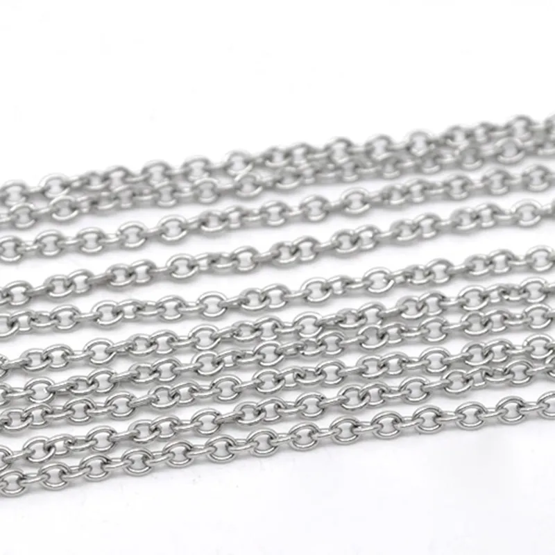 DoreenBeads 304 звеньевой кабель из нержавеющей стали фурнитура для цепочки