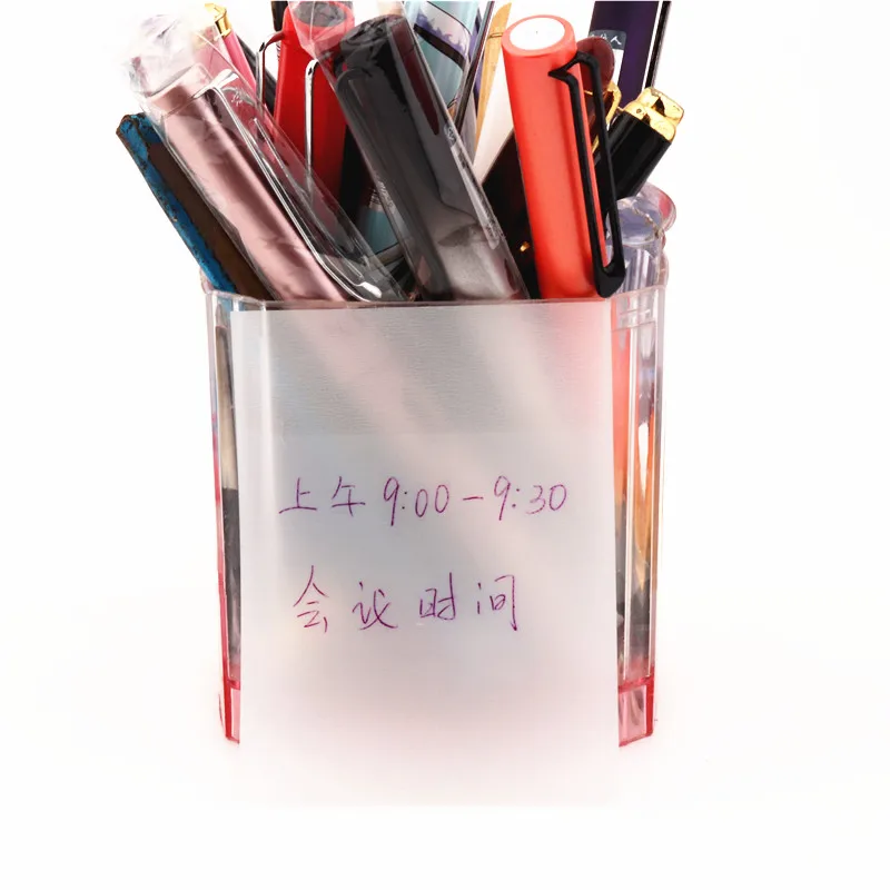 Transparent Sticky Notes 50 sheets S M L Size Memo Pad Bookmark Marker Sticker Paper Office School Supplies | Канцтовары для офиса