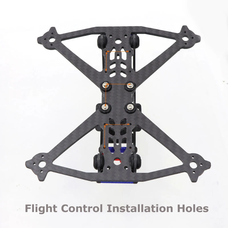 Рама FPV Acrobrat 163 трехдюймовая стойка из углеродного волокна воздуховод 1506 1507 мотор