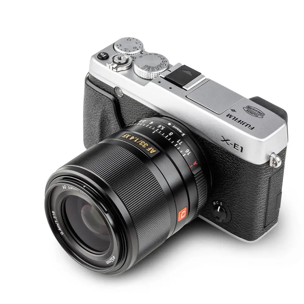 Объектив VILTROX 33 мм F1.4 XF AF 33/1.4 STM с автофокусом фиксированным фокусом для Fujifilm FUJI X
