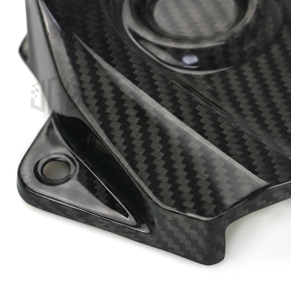 Защитный чехол из углеродного волокна для передней звездочки мотоцикла