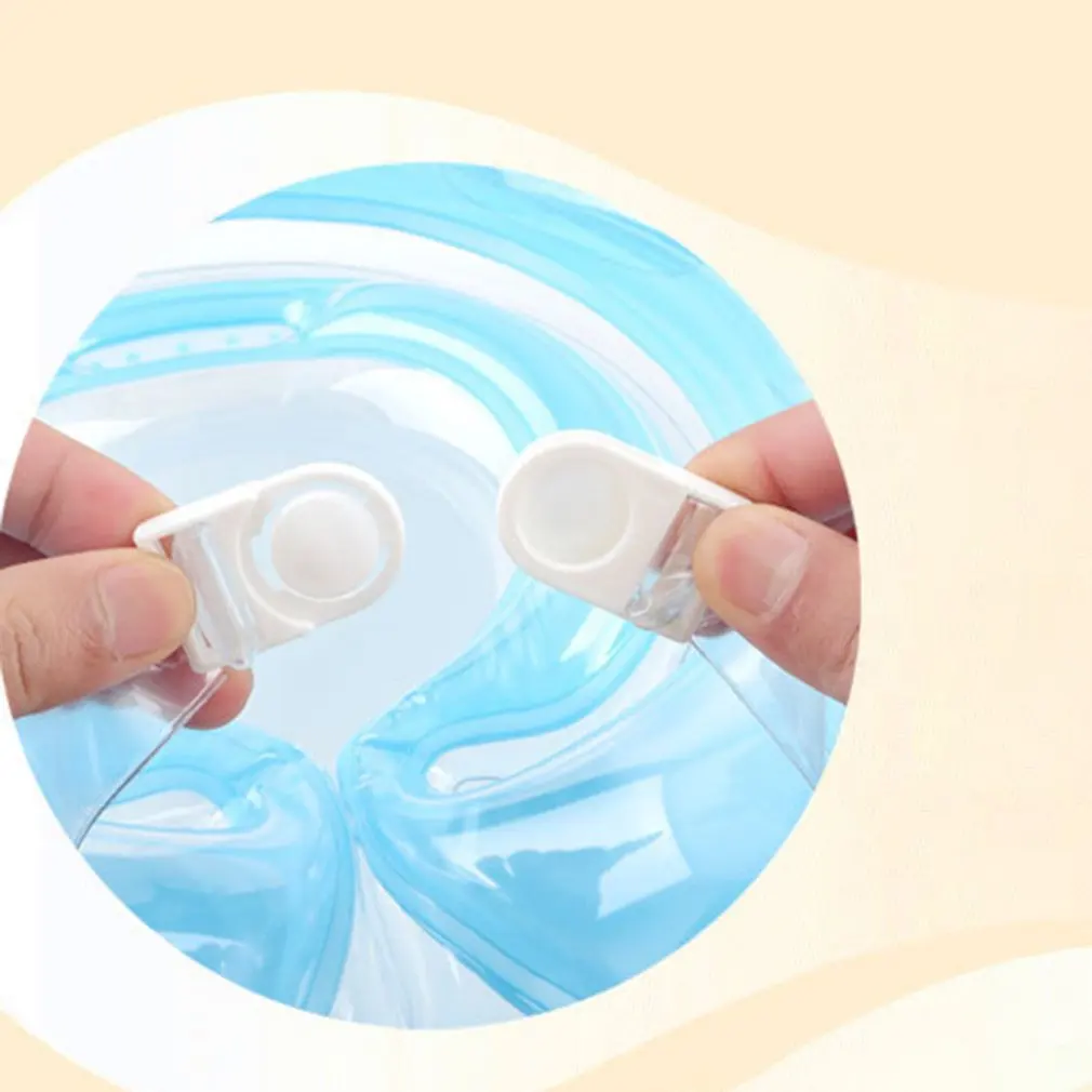 Accesorios de nataci&oacute;n para beb&eacute;s, anillo de cuello, tubo de seguridad infantil, flotador circular para el ba&ntilde;o, flamenco inflable, agua inflable-3