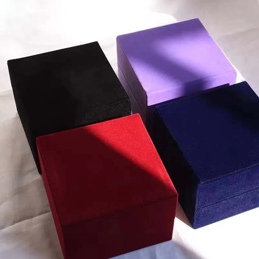 

Square Candy Gift Box Velvet Bouquet Flower box Handmade DIY Favor And Gift Package Home Christmas Party Wedding Decoration