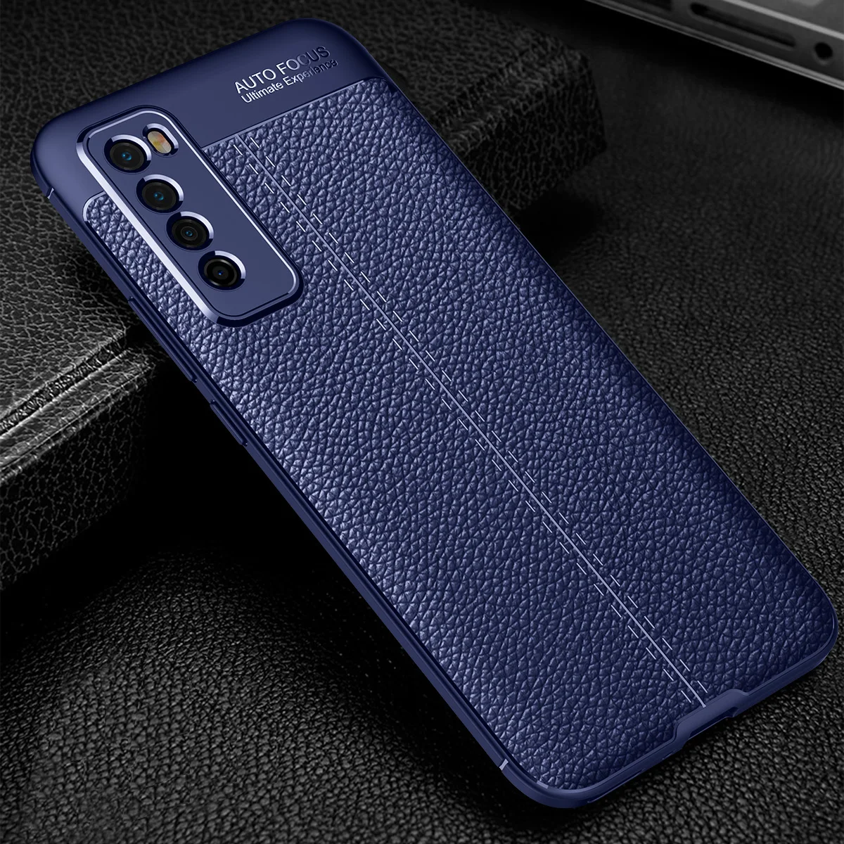 

Soft TPU Case For Huawei Nova 7 SE 7i Pro 6SE 5i 3 2i Case Leather Texture Silicon Phone Cover For Huawei Nova 7i Business Coque