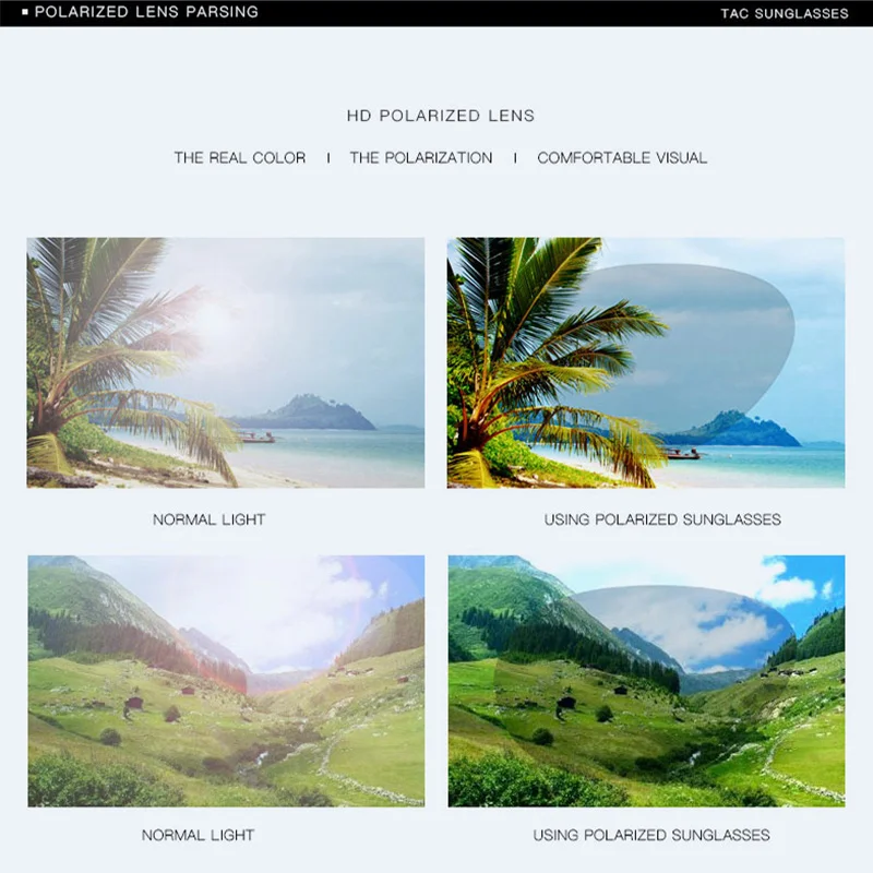 Coolsir бренд Для мужчин солнцезащитные очки 6115 половинной оправой оправа