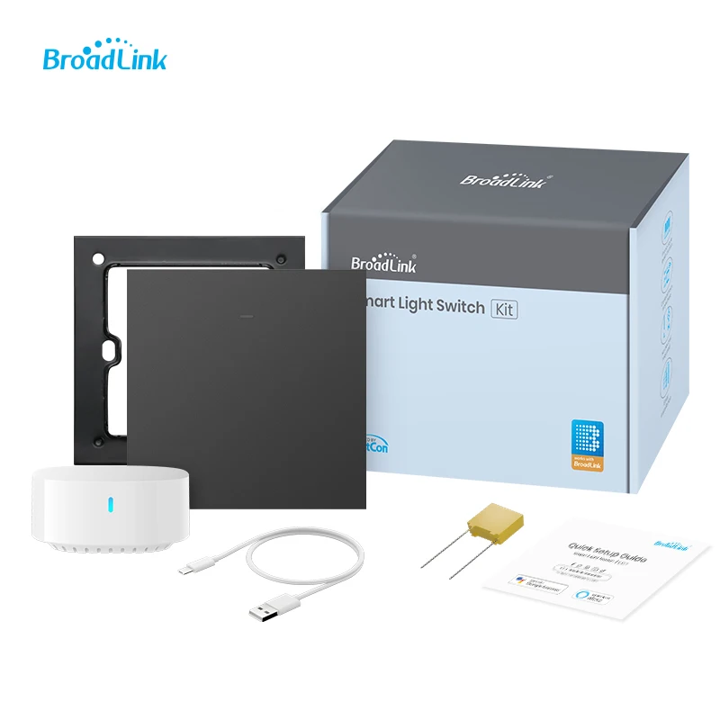 

Новый настенный выключатель Broadlink LC1 UK, 1/2/3 клавиши, Wi-Fi, кнопка для умного дома, голосовой пульт дистанционного управления Alexa Siri, нет нулевой ...