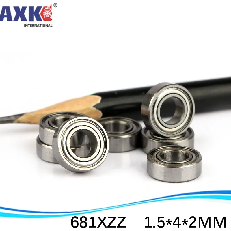 681XZZ L 415ZZ 1 5x4x2 мм Глубокий шаровой подшипник Миниатюрный высокое качество модель