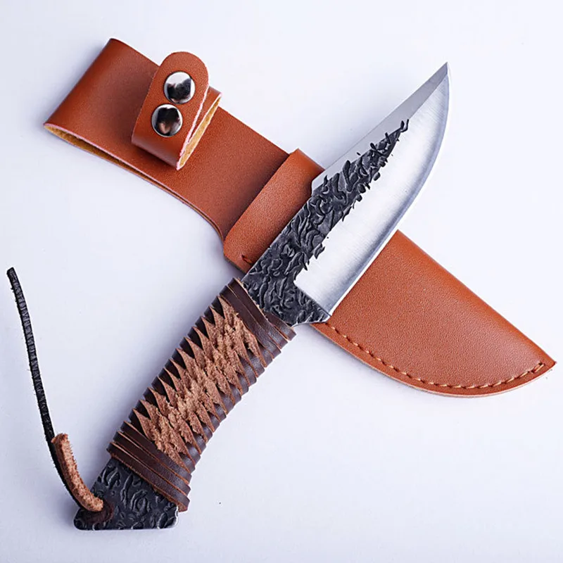 Тактические фиксированные ножи для улицы нож из высокоуглеродистой стали с