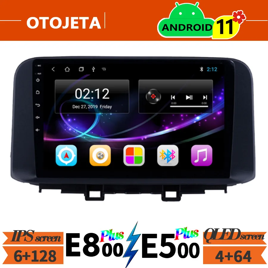 Автомагнитола для Hyundai Encino 2018 Android 11 мультимедийный видеоплеер навигация GPS 6 ГБ