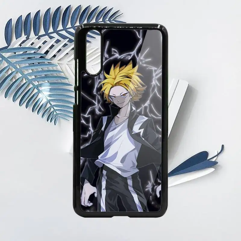 

Denki Kaminari My Boku No Hero Academia Phone Cases PC For Samsung galaxy S note 8 9 20 10 e lite2019 plus pro ultra