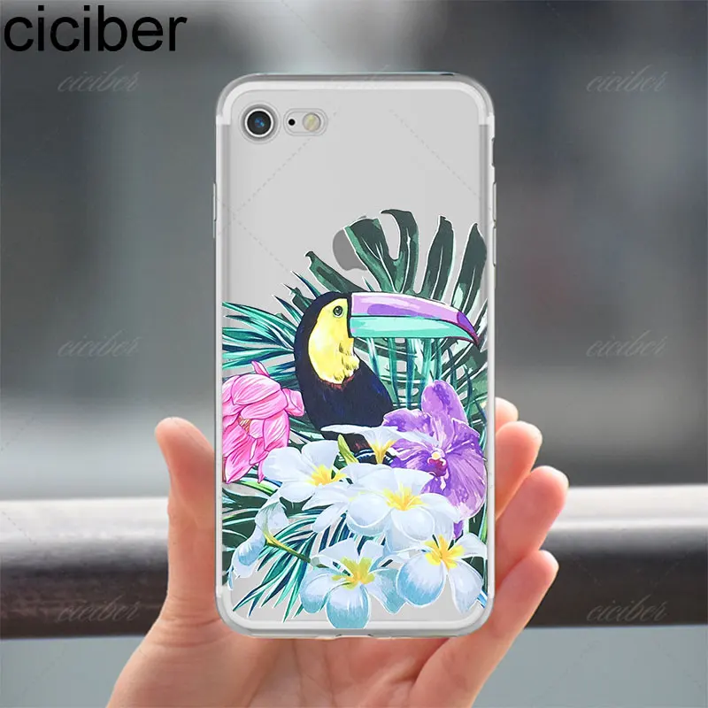 Чехлы для телефонов ciciber мягкий чехол с изображением Летних Фруктов цветов