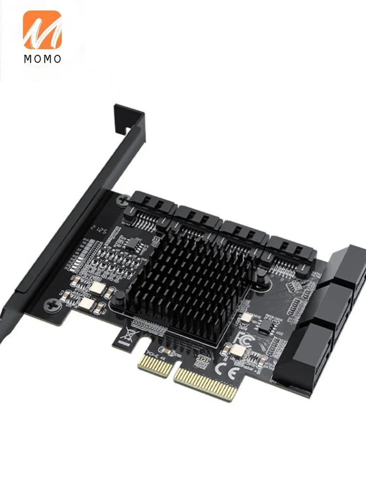 Expansion Card High-end Technology Manufacturing 10 Port PCIe x4 To SATA3.0 Expansion Card Other Computer Accessories