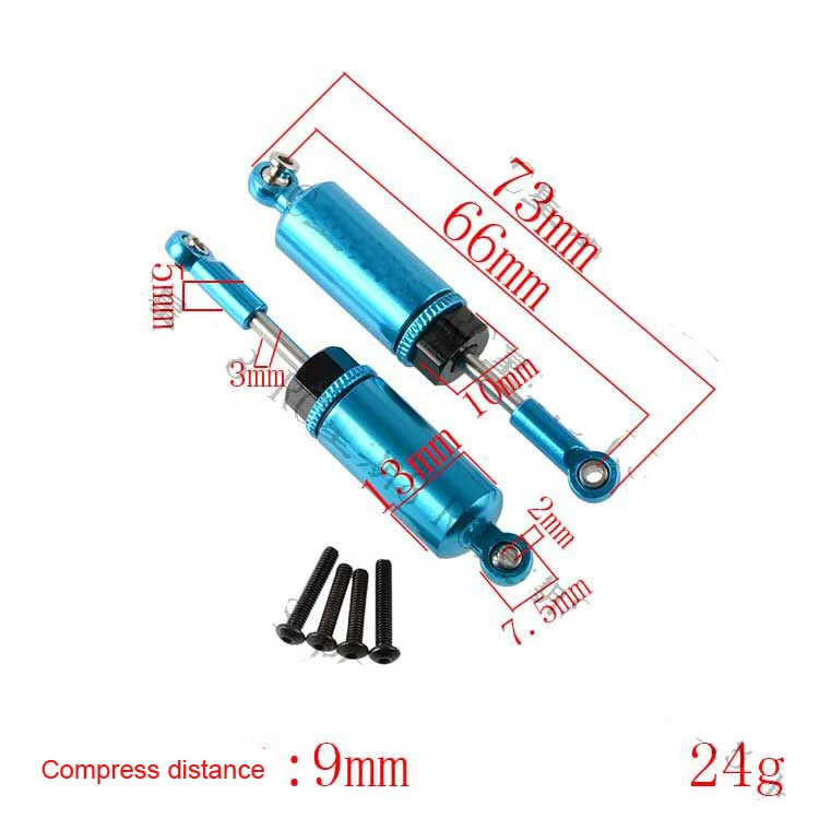 2 шт./4 шт. металлический передний/задний демпфер внутренний пружинный