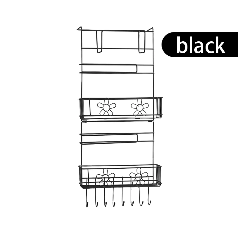 

Kitchen Multifunction Refrigerator Storage Rack Organizer Shelf Punch-free Multi-layer Wall Mount Bracket Storage Hanging Holder