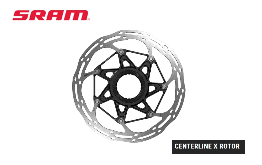 

SRAM CENTERLINE X ROTOR CENTRE CenterLine X rotors CENTER LOCK Compatible with both road and mountain bike brakes