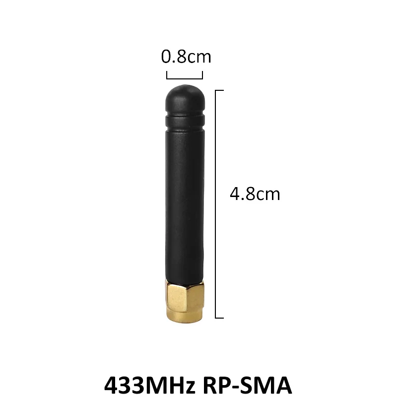 GRANDWISDOM 20pcs 433mhz antenna 2.5dbi sma female lora antene pbx iot module lorawan signal receiver antena high gain