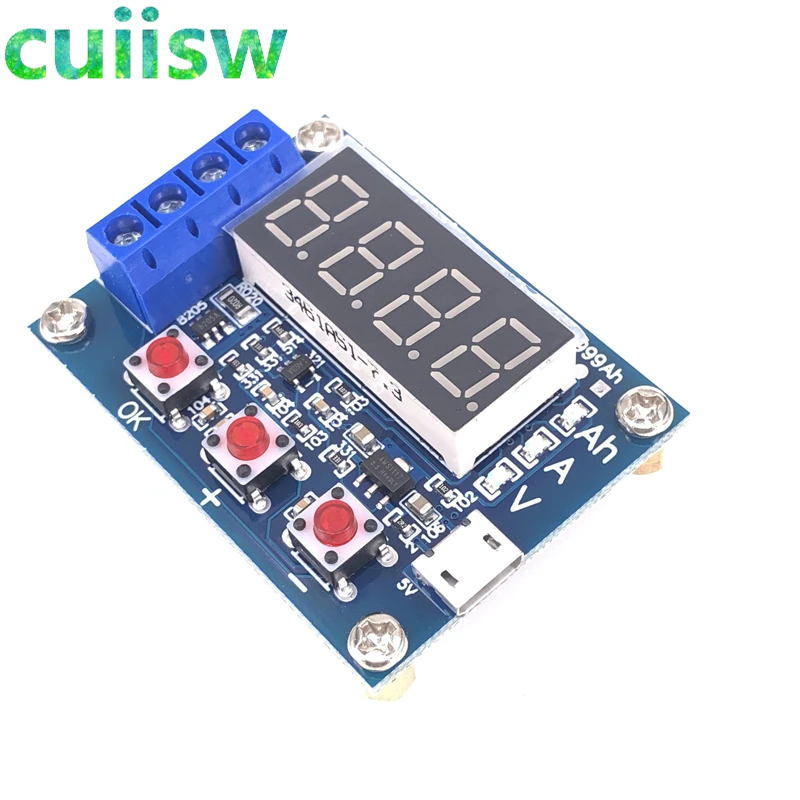 ZB2L3 литий ионный свинцово кислотный измеритель емкости аккумулятора тестер