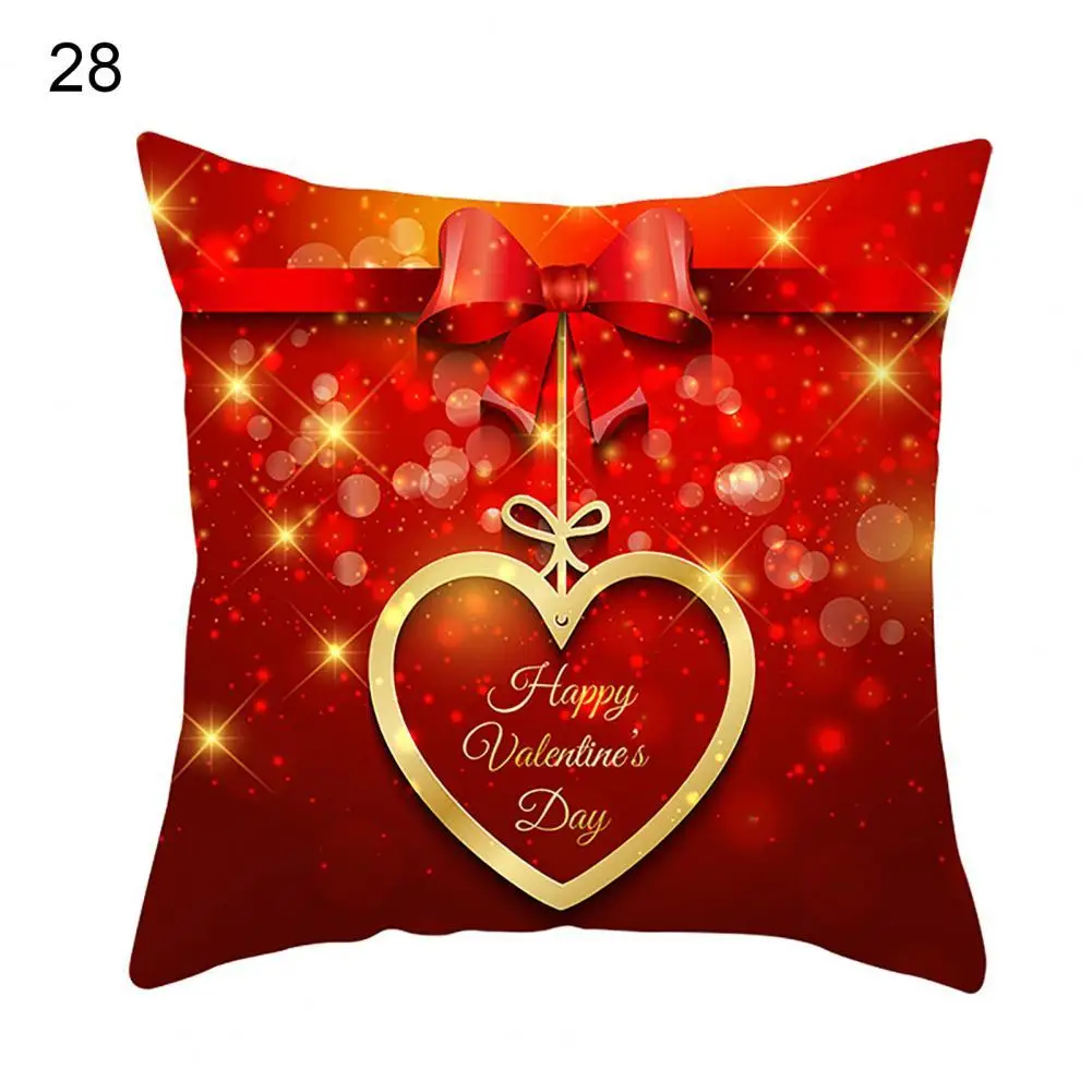 

Valentine Day Style Pillowcase Home Decor Cushion Protective Cover Pillow Case
