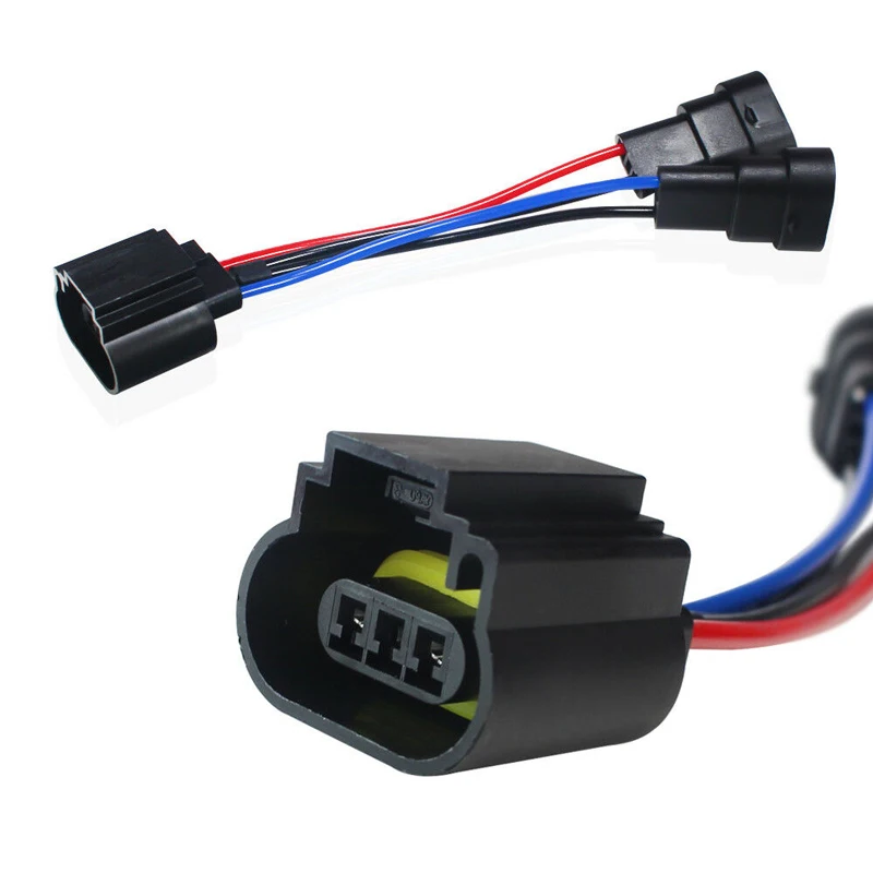 

GTinthebox 2Pcs Dual 9005/9006 To H13 headlamp wiring Light headlamp wiring Conversion Connector Wiring Harness