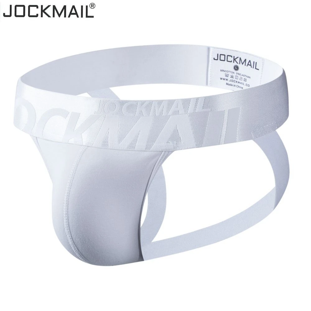 Трусы-джоки Jockmail мужские пикантное нижнее белье для геев стринги хлопковые