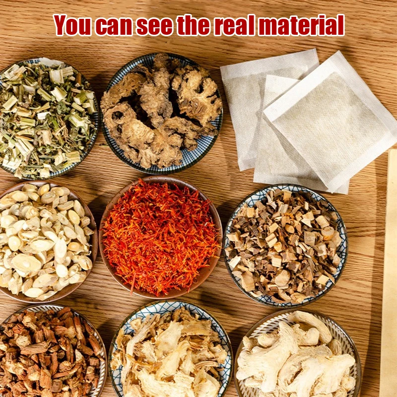 Foot Bath Powder Spa Packs Herbal Wormwood Hot Bathing Body Care Relax Anti Insomnia Detox Health | Красота и здоровье