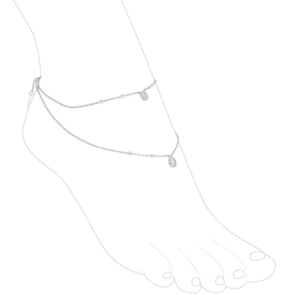 JaneKelly женский модный комплект анклеты с микрозакрепкой из фианита для женщин|fashion