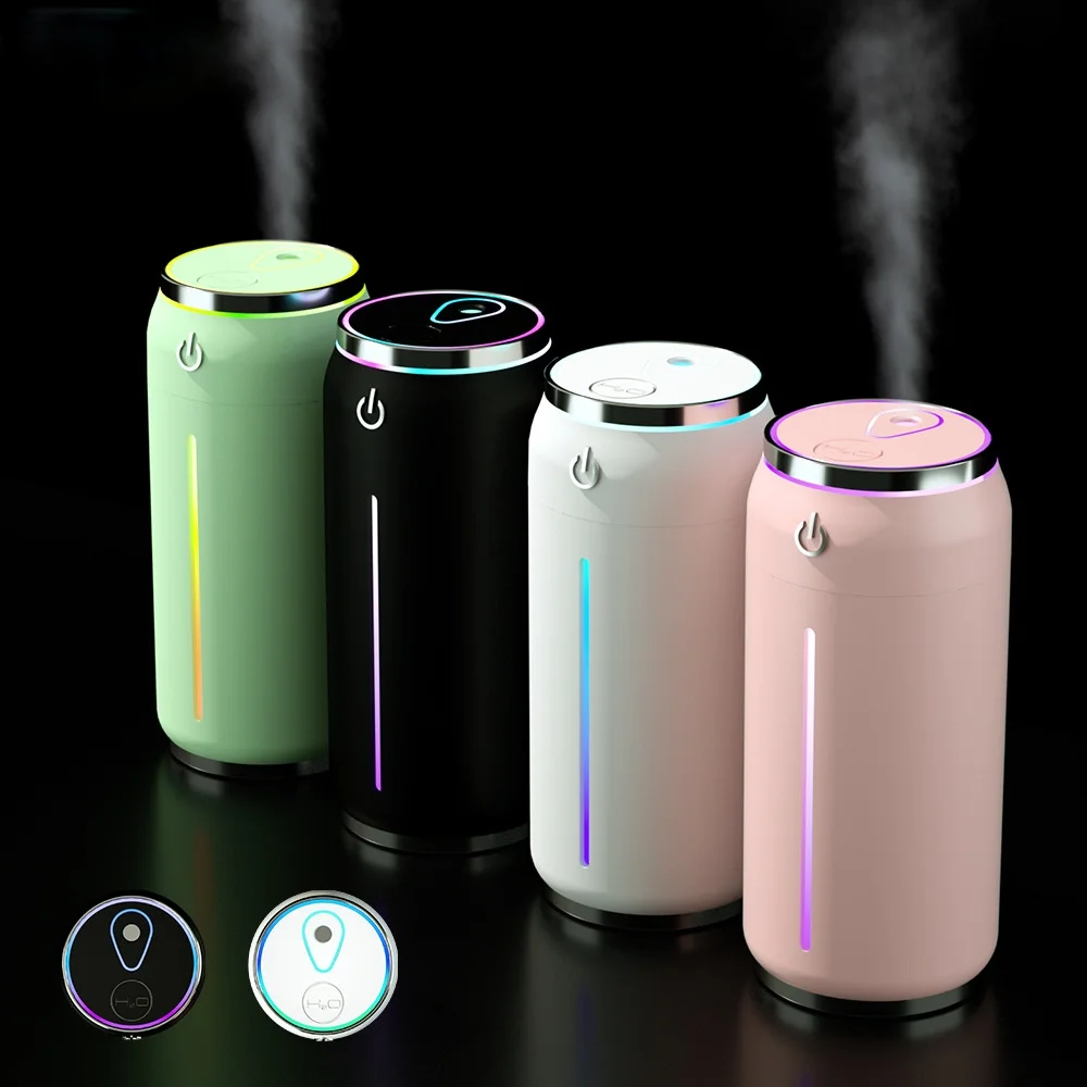 

Ultrasonic Mini Air Humidifier with LED Night Lamp 220ML Humidify Cup Home Car USB Fogger Mist Maker
