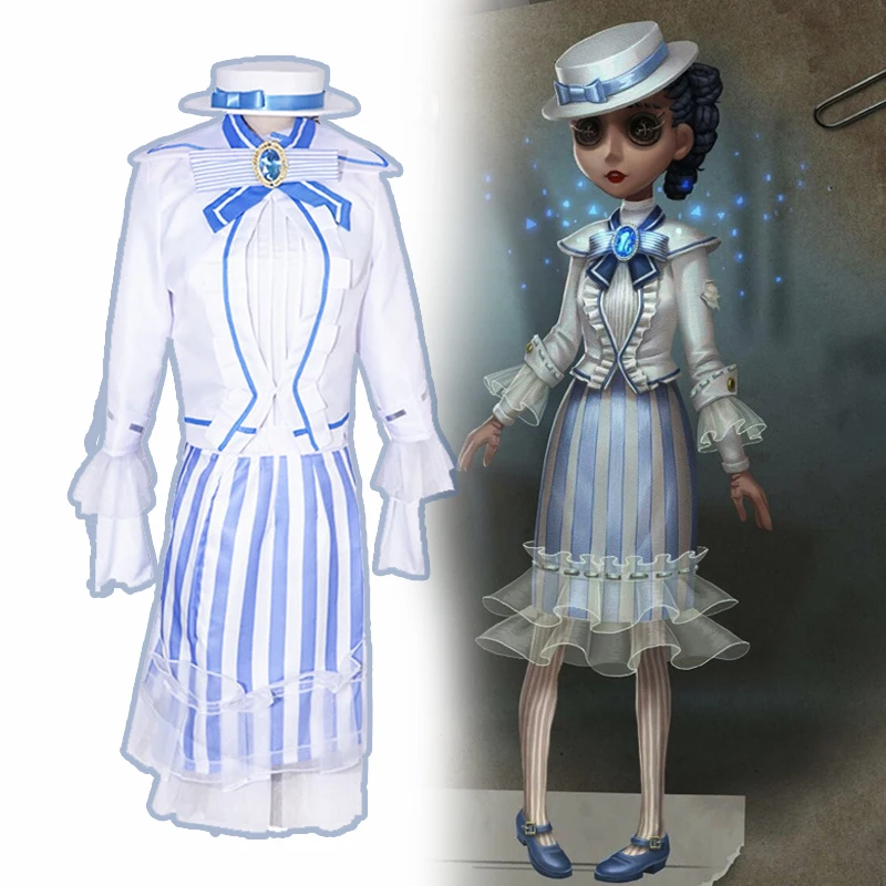 Комплект униформы Qionglou для ролевых игр комплект из топа юбки пальто шапки