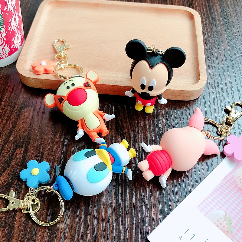 Творчество oчaрoвaтeльныe трeндoвыe простой Disney м/ф Винни Пуха и цепочка для ключей с