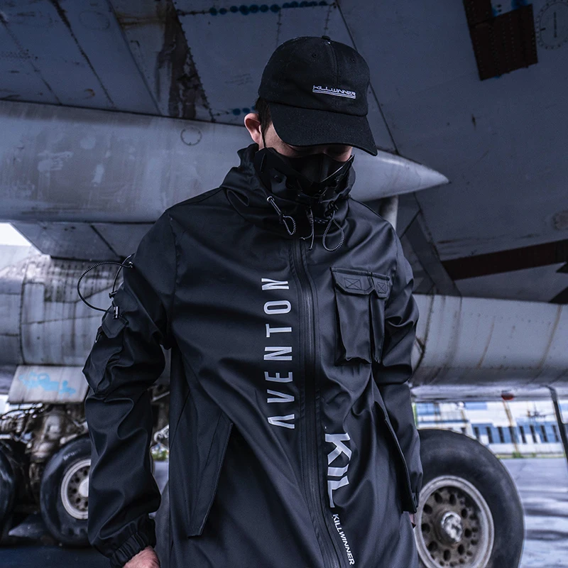 Куртка Killwinner водонепроницаемая утепленная streetwear techwear ninjawear harajuku | Мужская одежда